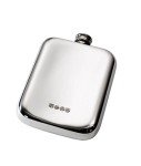 Wentworth 6oz Pewter Pocket Flask for Spirits