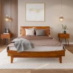 Bme Caden 15" Adjustable Mid Century Bed Frame
