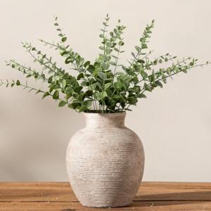 Small Vintage Ceramic Flower Vase for Home Decor