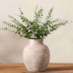 Small Vintage Ceramic Flower Vase for Home Decor