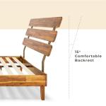 Bme Caden 15" Adjustable Mid Century Bed Frame