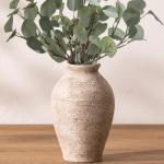 Large Vintage Ceramic Flower Vase for Home Decor