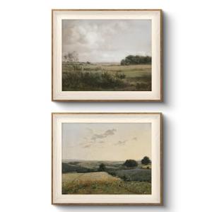 Vintage Landscape Wall Art Set - 10x12 Inch