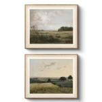 Vintage Landscape Wall Art Set - 10x12 Inch