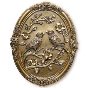 Vintage Bird Wall Sculpture for Home Decor