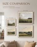 Vintage Landscape Wall Art Set - 10x12 Inch