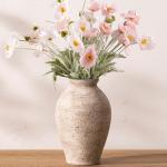 Large Vintage Ceramic Flower Vase for Home Decor