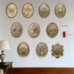 Vintage Bird Wall Sculpture for Home Decor