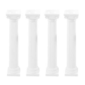Mini Roman Pillar Candle Holders - Set of 4