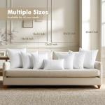 MIULEE 18x18 Inch Pillow Inserts, Set of 4
