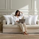 MIULEE 18x18 Inch Pillow Inserts, Set of 4