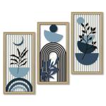 Boho Abstract Wall Art Set of 3