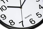 Silent Quartz Wall Clock - Easy to Read