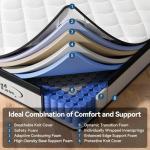 LoadEase 12-Inch King Mattress for Back Pain Relief