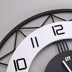 Modern Silent Pendulum Wall Clock - 17 Inch