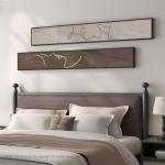 Neutral Abstract Vertical Wall Art Set - 2 Pieces