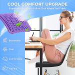 TushGuard Gel Seat Cushion for Comfort and Support