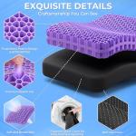 TushGuard Gel Seat Cushion for Comfort and Support