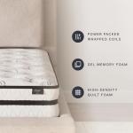 Ashley Twin Size Chime 10" Hybrid Mattress with Cooling Gel