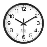Small White Classic Silent Wall Clock 8 Inch