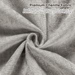 Comfy U-Shaped Chenille Sectional Sofa Set