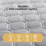 Lavio Medium Firm Pocket Spring Mattress 190x135cm