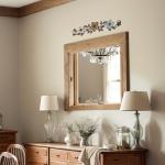 Vintage Metal Flower Wall Decor for Indoor/Outdoor