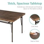 Modern 6-Piece Dining Set with Storage Racks