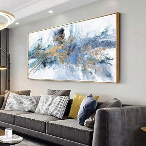 Modern Abstract Canvas Wall Art - 20"x40