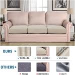 H.VERSAILTEX Super Stretch Sofa Cushion Covers - 3 Piece