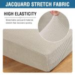 H.VERSAILTEX Super Stretch Sofa Cushion Covers - 3 Piece