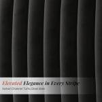 Queen Size Velvet Upholstered Platform Bed Frame