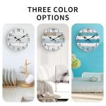 Coastal Design 8 Inch Silent Wall Clock