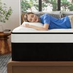 VERHOPE 12 Inch Queen Hybrid Mattress with Memory Foam