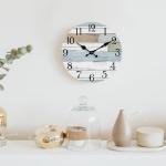 Coastal Design 8 Inch Silent Wall Clock