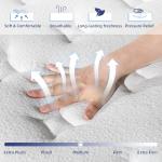 VERHOPE 12 Inch Queen Hybrid Mattress with Memory Foam