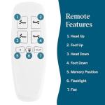 LUCID L300 Full Adjustable Bed Frame with Remote