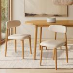 Extendable Dining Table Set for 4 with Chairs