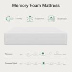 Novilla 12-Inch Gel Memory Foam Queen Mattress