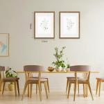 Floral Wall Art Set of 2 - Vintage Decor