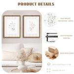 Floral Wall Art Set of 2 - Vintage Decor