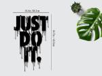 Benziso Just Do It Inspirational Metal Wall Art