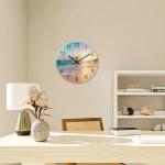 Beach-Themed Battery Operated Wall Clock, 12 Inch