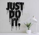 Benziso Just Do It Inspirational Metal Wall Art