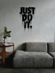 Benziso Just Do It Inspirational Metal Wall Art