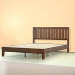 Zinus Deluxe Queen Solid Wood Bed Frame
