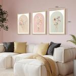 Botanical Wall Art Set of 3 - Vintage Prints