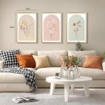 Botanical Wall Art Set of 3 - Vintage Prints