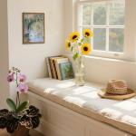 Vintage Floral Monet Canvas Wall Art 8x10