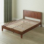 Zinus Deluxe Queen Solid Wood Bed Frame